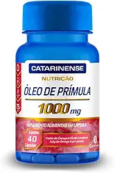 Óleo de Prímula 1000mg Catarinense 40 Cápsulas