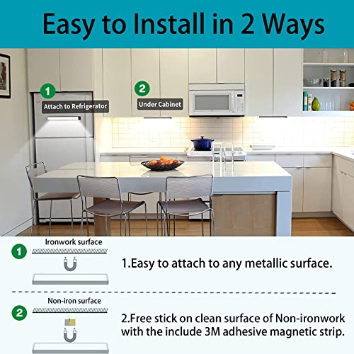 image for Coolqiya Closet Lights, Under Cabinet Lighting, Wireless USB Rechargea