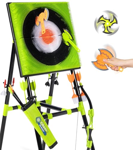 GIGAFORM 5-in-1 Axe Throwing Game with Target & Accessories