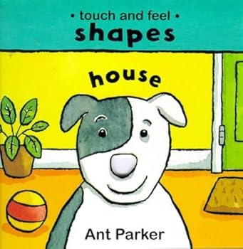 Hardcover Touch and Feel: Shapes in the House (Touch & Feel: Shapes) Book