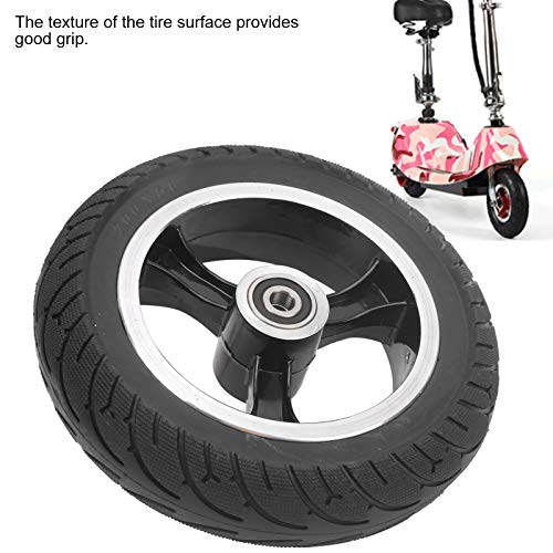 Longzhuo 200X50 Solid Wheel, Solid Tire, 6.5In Electric Scooter Front Solid Wheel, Non-Pneumatic Tire With Hub, Replacement Wheel For Electric Scooter #TOP3