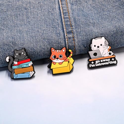 Image of Cute Pins Bulk,Funny Backpack Pin Lapel Badge Pins Set for Jackets,Hats,Backpack