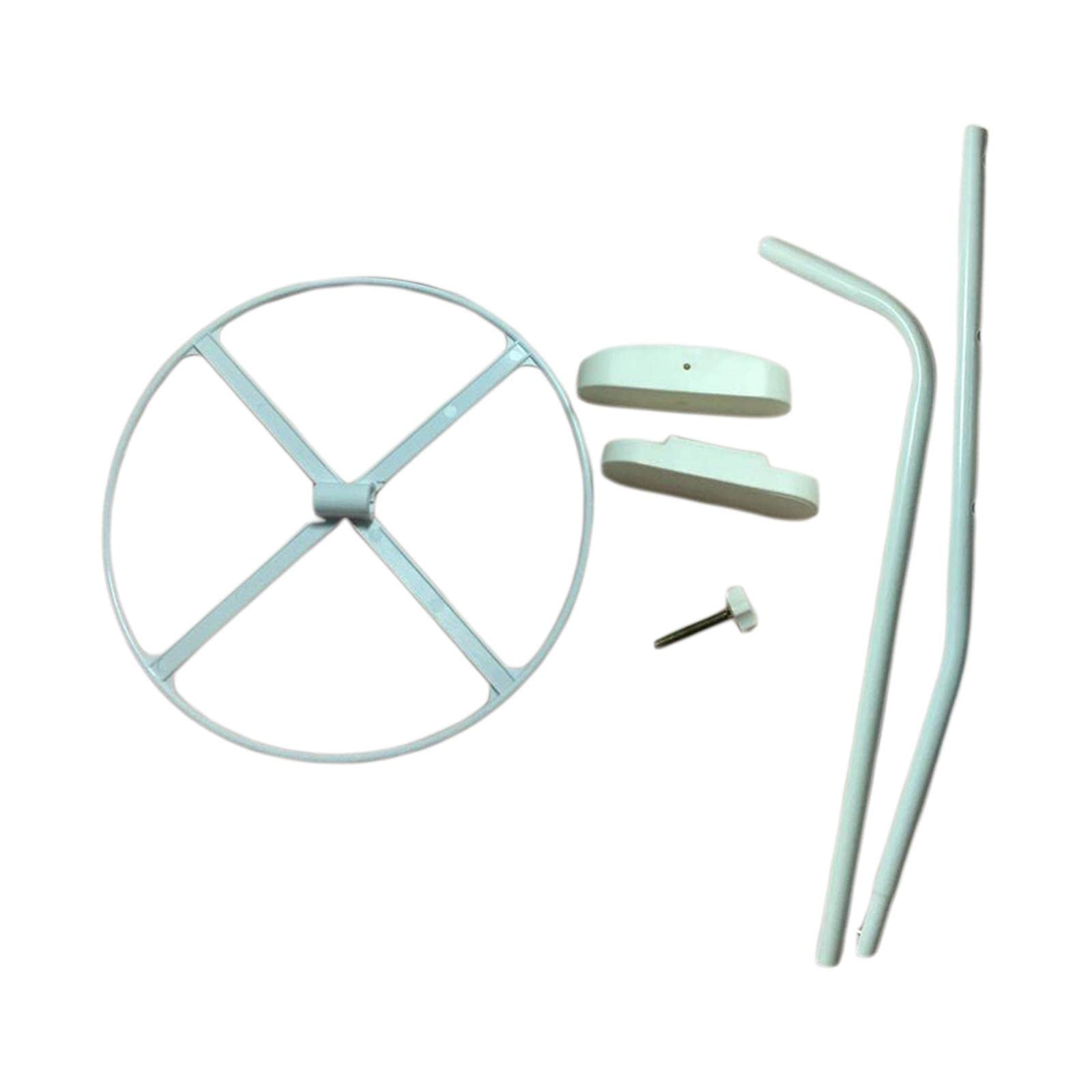 Support de filet réglable en acier robuste pour ciel de lit et carrousel bébé