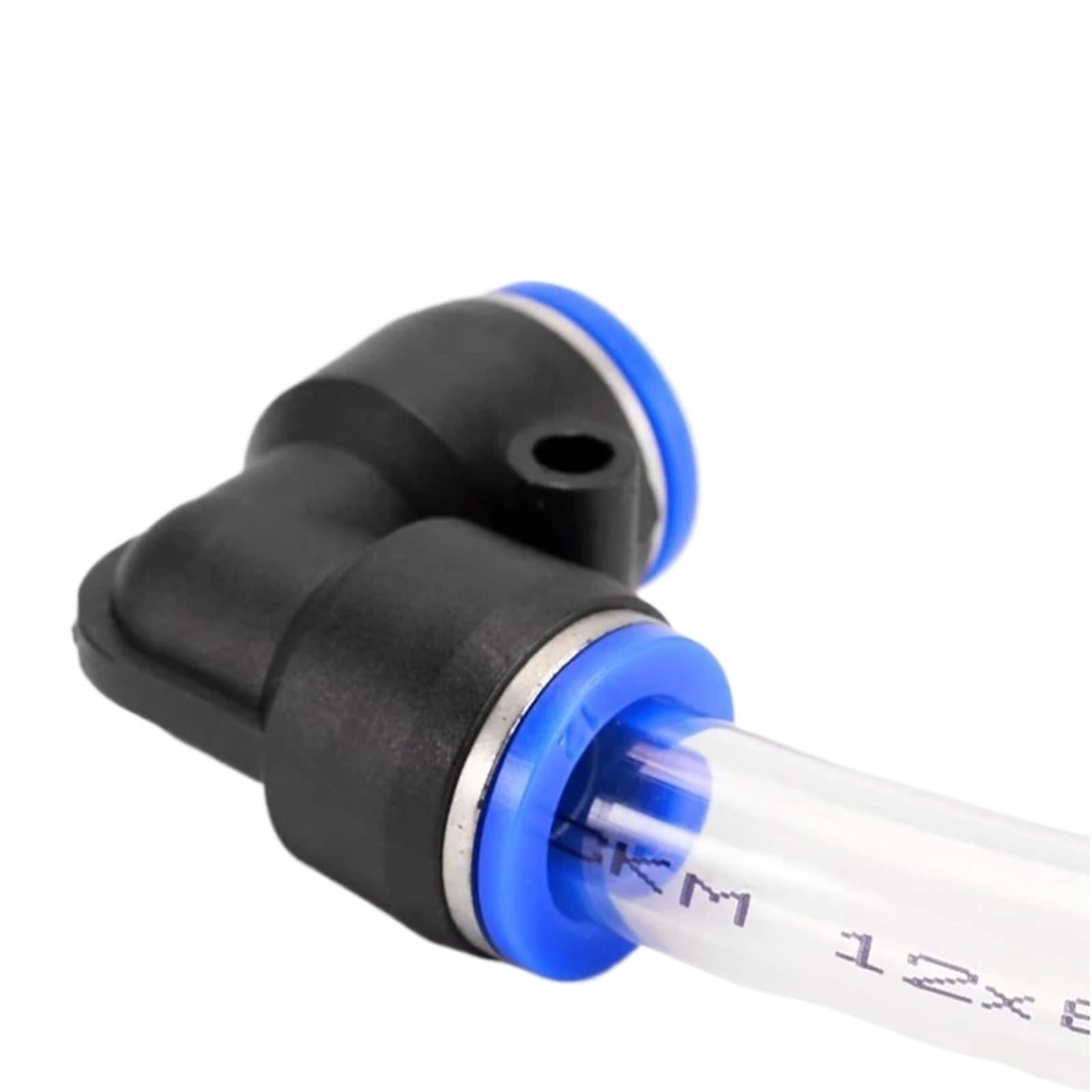 Connettori per tubi d'aria, 10/50 PZ Gomito PV Grado Plastica Raccordo rapido pneumatico 4-12mm Connettore rapido aria/acqua(Pv-10,50 PCS)