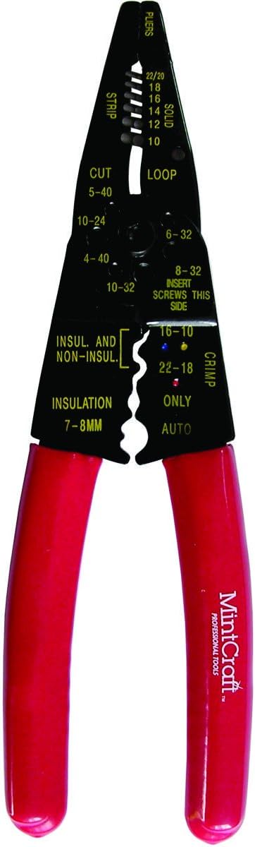 Mintcraft Stripper/Crimpr Multi-Func 8in