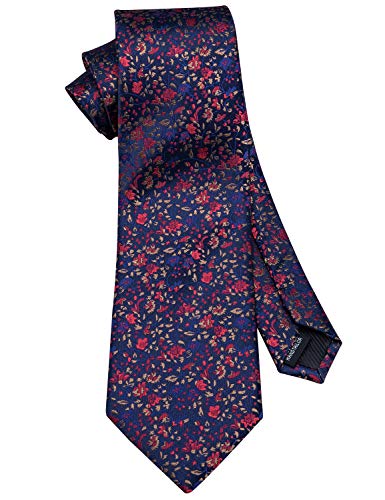 Barry.Wang Uomo Legami Fiore Nozze Festa cravatta