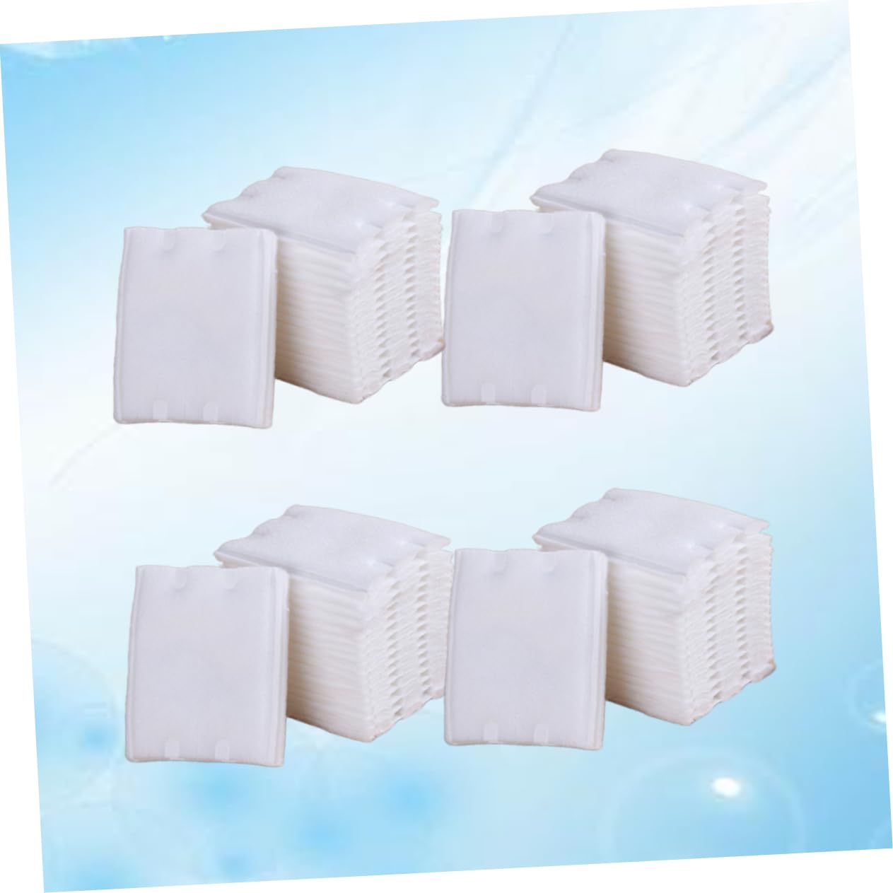 LIFKOME Makeup Remover Pads Facial Cotton Pads 222pcs Women Cotton Double Sided Soft Absorbent Portable