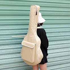 Heqianqian Housse de Guitare Sac de Guitare Oxford Couleur 41 Pouces Épaissir Le Sac de Guitare Folk Convient à la… - Les Beatles, Paul McCartney, John Lennon, RIngo Starr, George Harrison Heqianqian Housse de Guitare Sac de Guitare Oxford Couleur 41 Pouces Épaissir Le Sac de Guitare Folk Convient à la… – Image 6