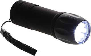 2 Pcs 9led Flashlight Portable LED Work Light EDC Keychain Rechargeable LED Flashlight LED Fishing Flashlight Portable Work Light Compact EDC Flashlight Flashlight for Outdoor USB