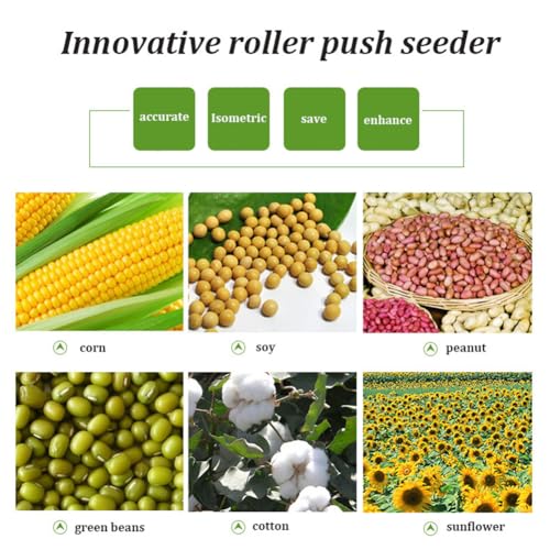 Sembradora manual portátil para jardín y huerto miniatura 6