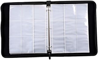 ifundom Fichário Clipes Recipiente De Cartão Cartão De Jogo Fichário Cartão De Esportes Álbum Cartões Coletar Livro Colecionador Cartão Álbum Bilhete Álbum Porta-Fotos Cartão Livro Cartão