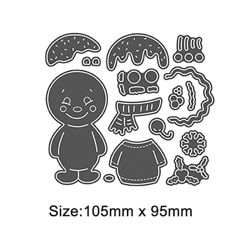 Qtools MCD-20231111 Gingerbread Man Die Cuts thumb #5