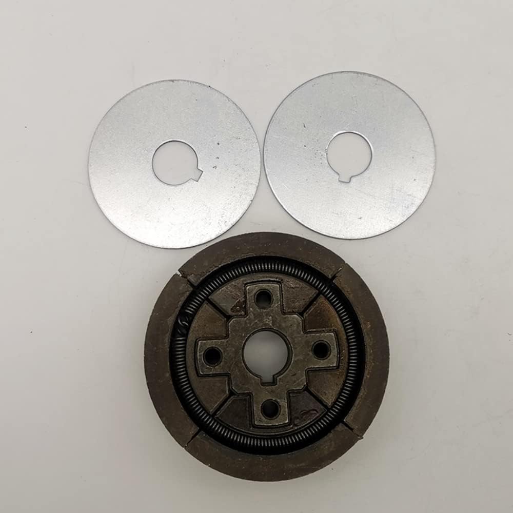 Replacement ID 15MM OD 80MM Clutch Compatible with Subaru Robin EH12 for Rammer Parts Clutch EH12-2D EH12-2B Gasoline Engine Parts