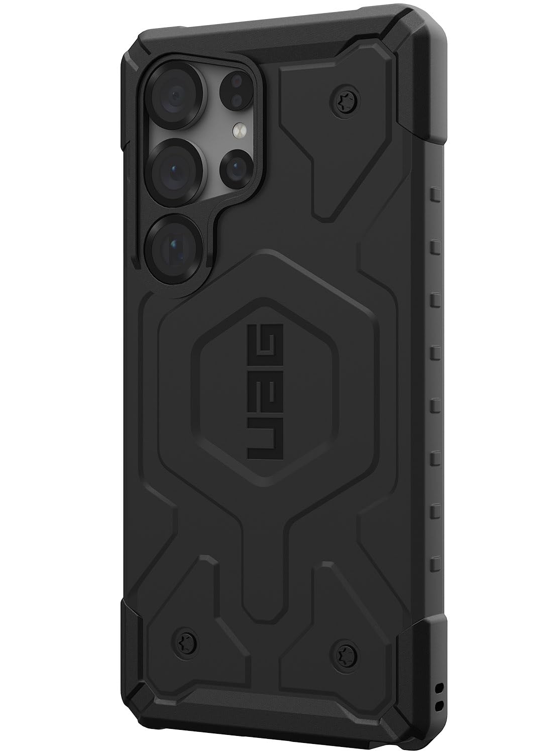 Urban Armor Gear Pathfinder Case Samsung Galaxy S25 Ultra Housse (Designed for Samsung, Compatible avec Le Chargement sans Fil, Coque pour téléphone Portable aux Normes Militaires) Noir