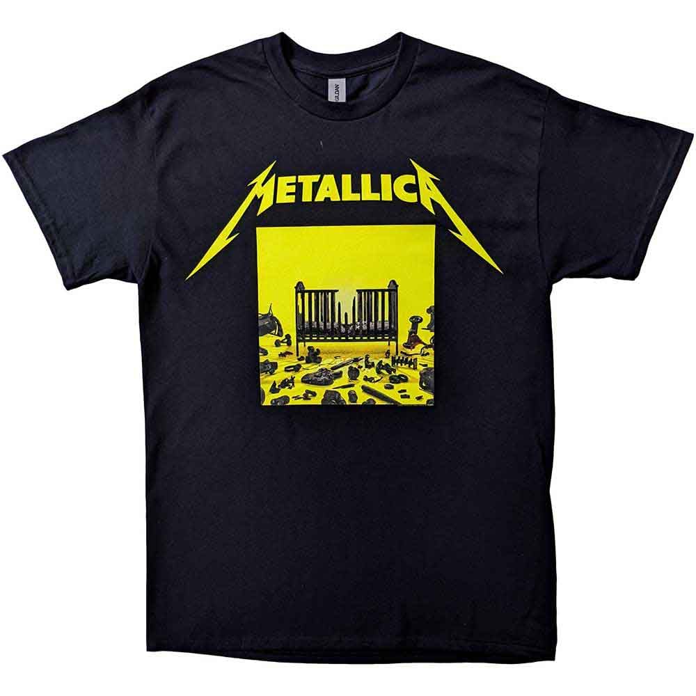 Rock Off Black Metallica - 72 Seasons Squared Cover - T-Shirt (Back Print) - Cotton - Size M - Officially Licensed Merch