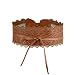 Womens Lace Waist Belt Soft Faux Leather Boho Band Corset Fashion Accessories for Dresses