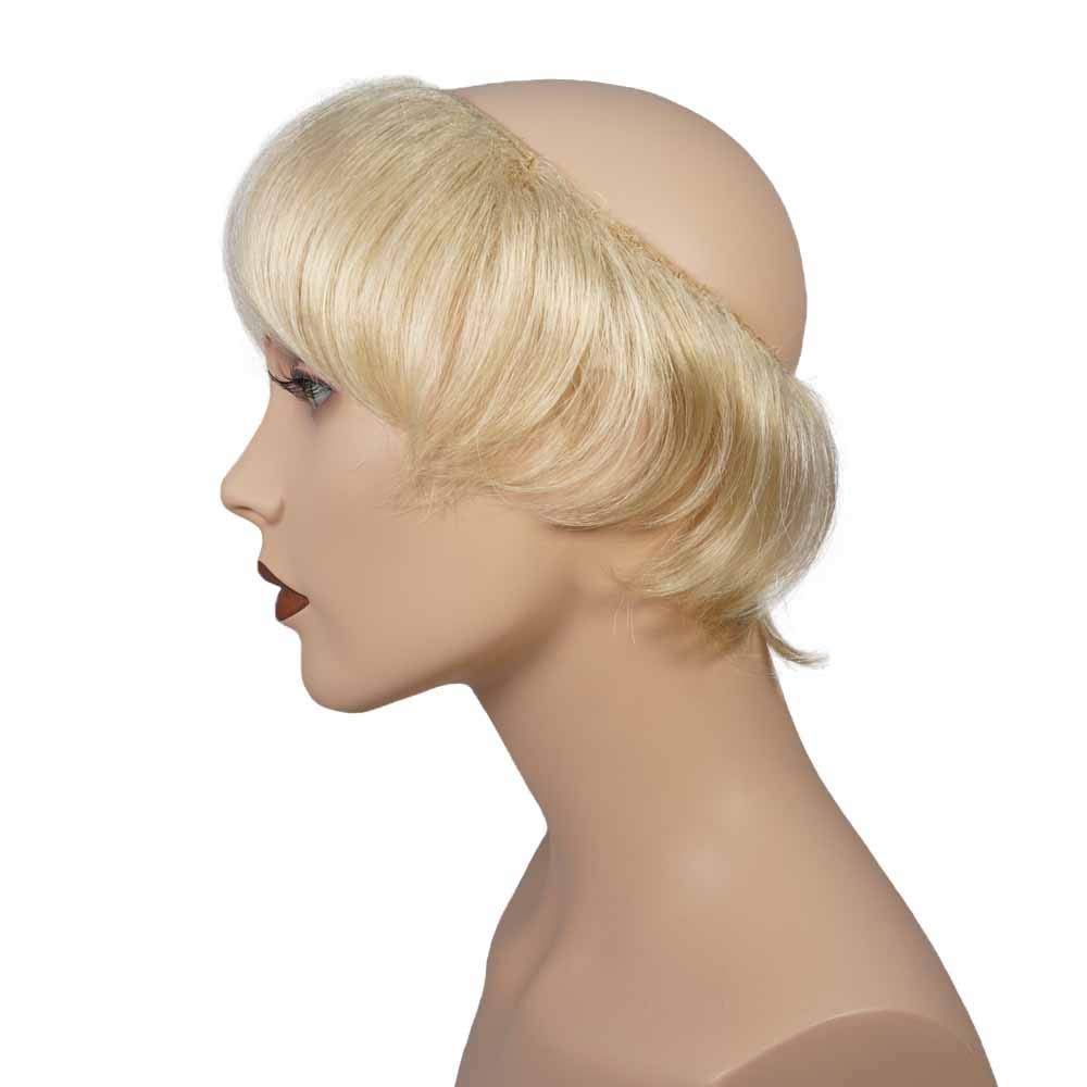 Mint Haarteil (Turban Optional) (Bitte Farbwahl absprechen), Platinum Blonde 25.23