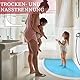 alophoty 2.5M Schwallschutzleiste Dusche Selbstklebend Transparent - Silikon Wasserstopper Dusche für Badezimmer & Duschen, Einfache Montage, Leicht zu Schneiden
