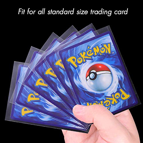 500 Packs Top Loader Card Penny Sleeves for Trading Card, Soft Clear Baseball Card Sleeves Fit for Football Card, Sports Cards, MTG, Yugioh, Pokemon Card - Thumbnail 7