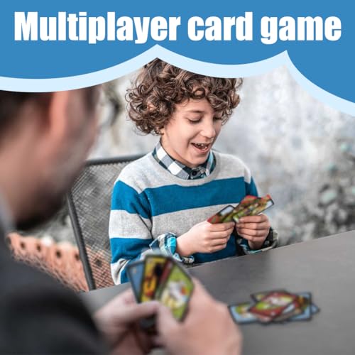 CWED 1 Artikel UNO Kartenspiel für die Famile,Naruto uno flip Perfekt als Kinderspiel, Reisespiel oder Spiel für Erwachsene, für 2-10 Spieler,reisespiele,gesellschaftsspiele – Bild 4