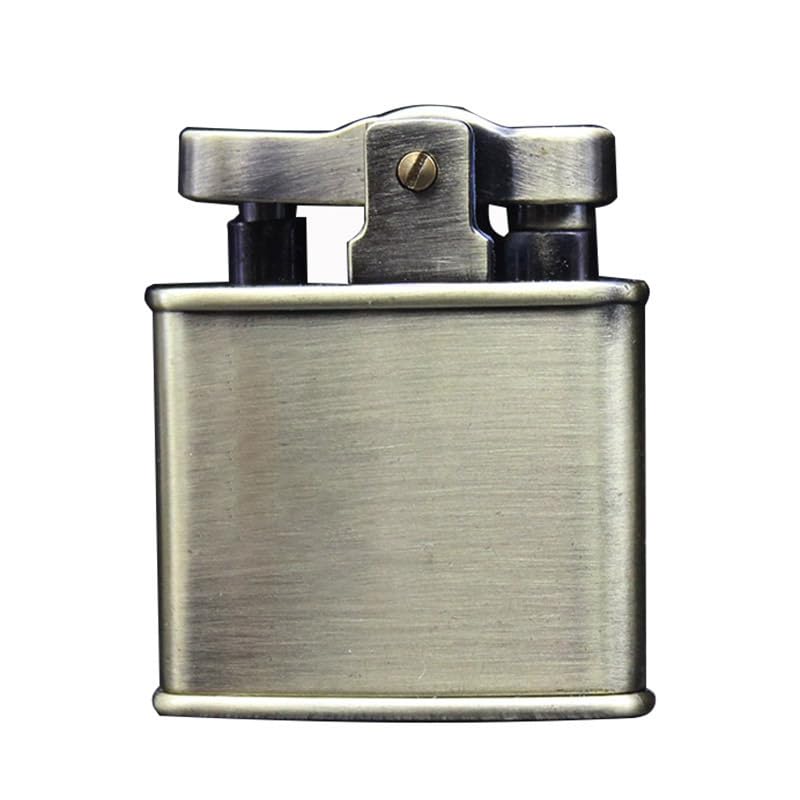 Encendedor vintage con llama ajustable y diseño plegable miniatura 4