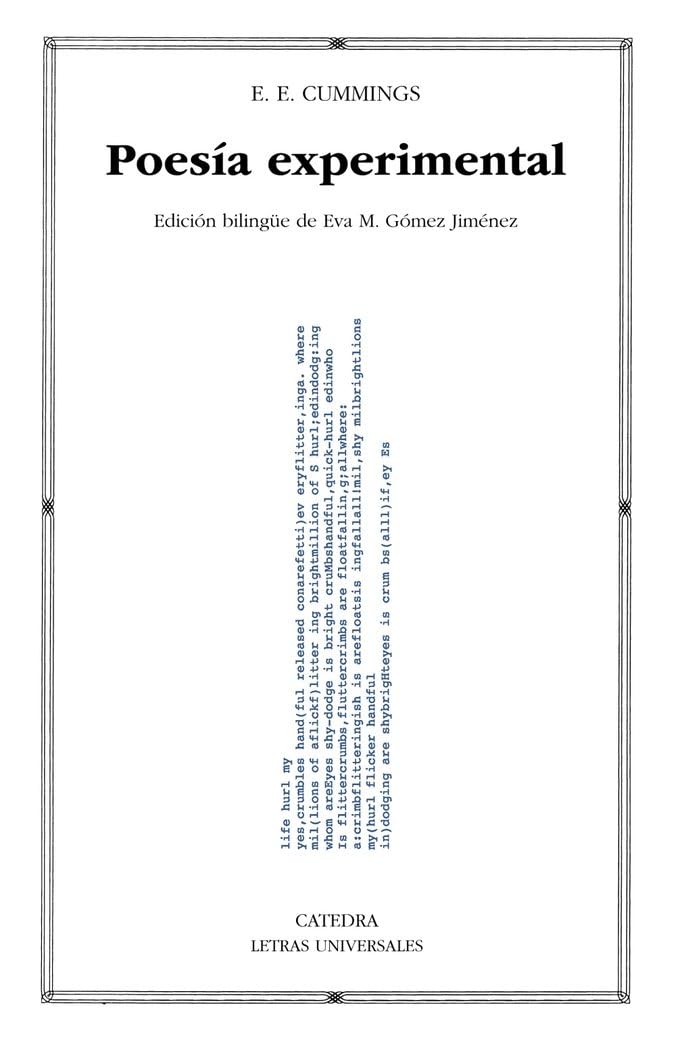 Poesía experimental (Letras Universales)