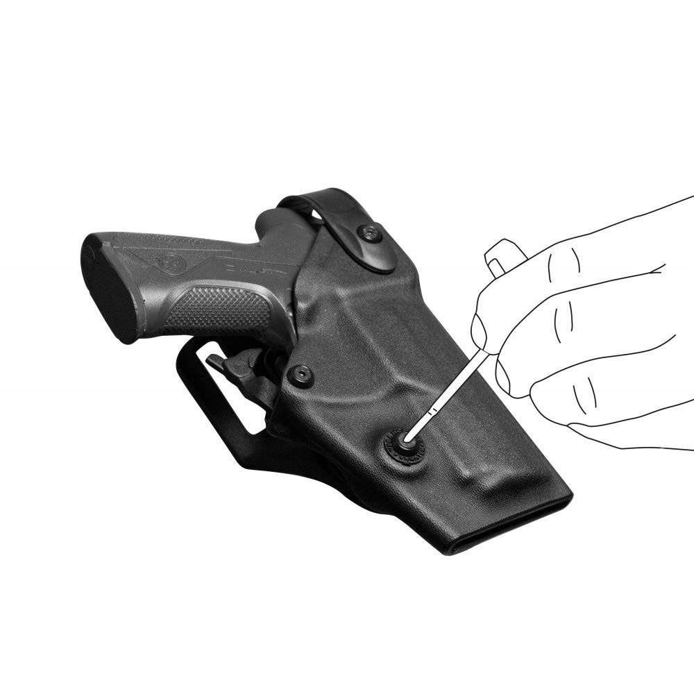 Vega Holster Fondina VKD808 in Polimero per Beretta PX4 Sicura Livello 2