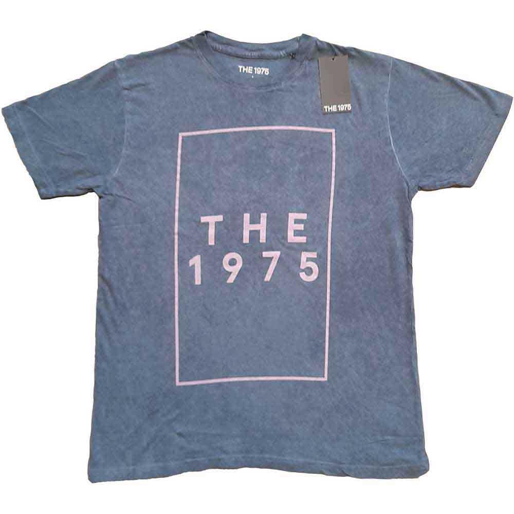 The 1975 T Shirt I Like It Band Logo Official Unisex Dip Dye Denim Blue XXL