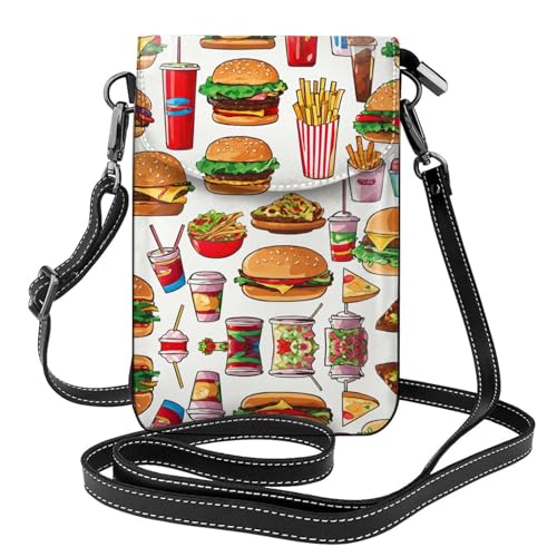 Petit sac à bandoulière pour femme portefeuille léger en cuir végétalien