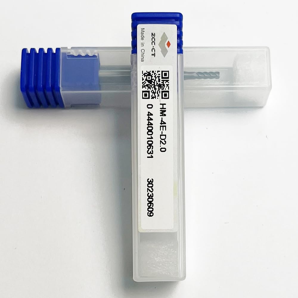 HAUZHICHUN HM-4E-D2.0 Carbide End Mill