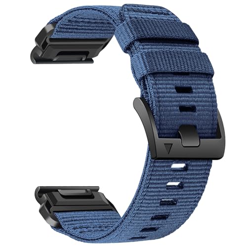 Zeit Diktator Correas de reloj Quickfit de 22 mm compatibles con Garmin Fenix 7X Pro/7/6 Pro/5 Plus/5/Instinct/Forerunner 965 955 945 935/Epix 1 2 Pro/Descent G1/Approach S60 S62 Correa de nailon par