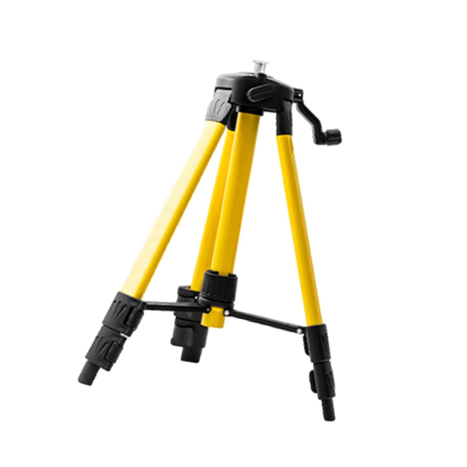 AUYXSSZ Level Tripod Stand Adjustable Height Telescoping Tool with Nonslip Legs for Secure Stability During Measurement Tasks Easy Transport Extendable Height
