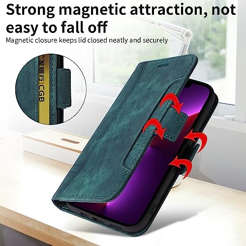 DZDYD Capa Carteira Flip para Samsung Galaxy S23 Ultra Capinha de Couro com Suporte de Cartão Suport