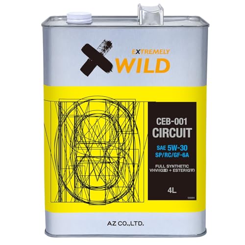 Amazon | AZ(エーゼット) 車用 4サイクル エンジンオイル 5W-30 4L