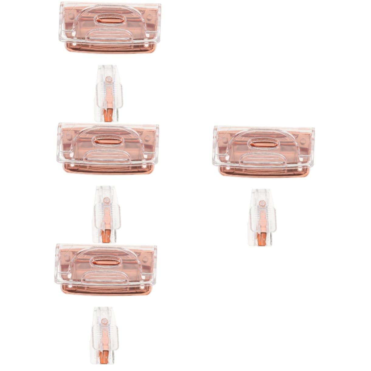 4 Set Di base portatili uffizi calzante tenaglie pinza pinze trasloco plasil perforatore punzonatrice perforatrice levapunti multiuso levapunti heavy duty buca perforatori plastica