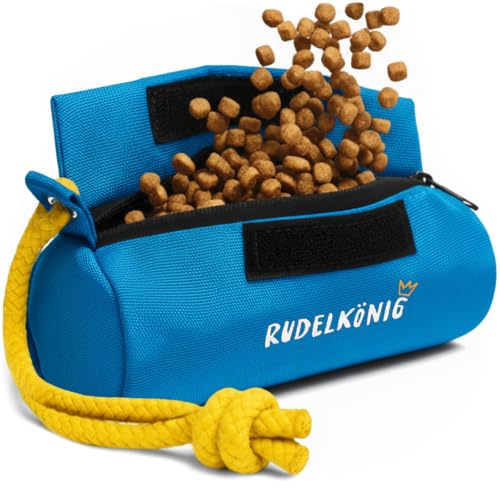 Rudelkönig Futterbeutel Hundetraining - Apportierbeutel für Hunde