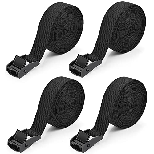 4x Spanngurte 3 Meter - Ratschengurte 25mm Breit Für Transport & Camping