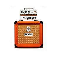 Micro Sized, 20 watts RMS ECC83 Valve Preamp Volume, Tone, Gain, Aux. Input 20 watts, 1 x specially designed Orange 8″ speaker 2 x parallel 1/4″ input jacks