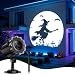 Halloween Deko Outdoor Innen, Dynamischer Halloween Projektor für Garten