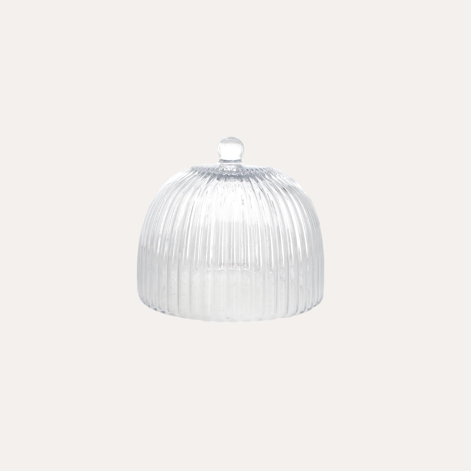 KEYHOME | Kuchenform aus Glas mit Deckel, klein, H. 28 cm