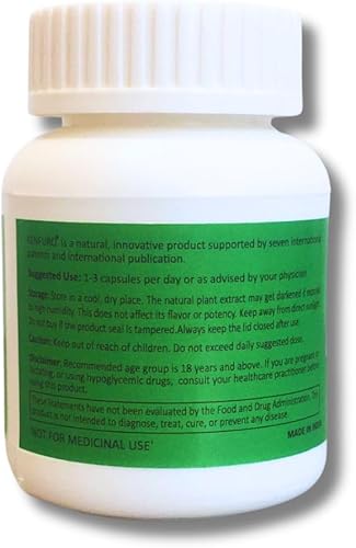 Miniatura 3 de FENFURO Suplemento dietético de azúcar en la sangre | clínicamente probado | Ingrediente patentado | Cápsulas en polvo de extracto de semilla de