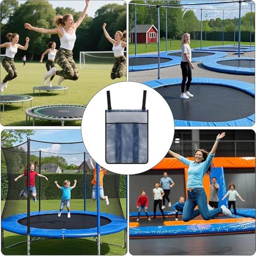Filet de trampoline anti-intempéries pour organiser le matériel de piscine - 5