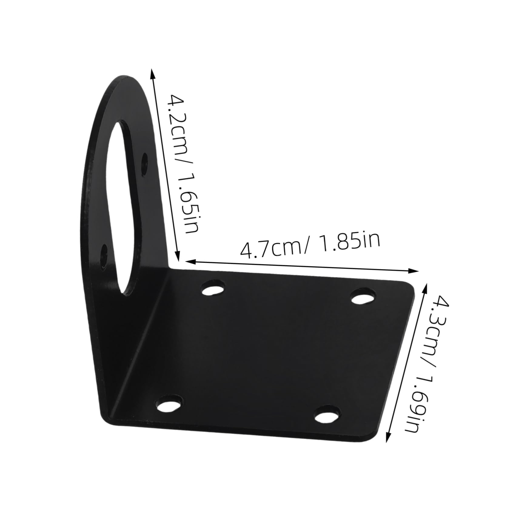 Veemoon Versatile Motor Mount Bracket Holder Easy to Install for 550/545/540 Dc Motors