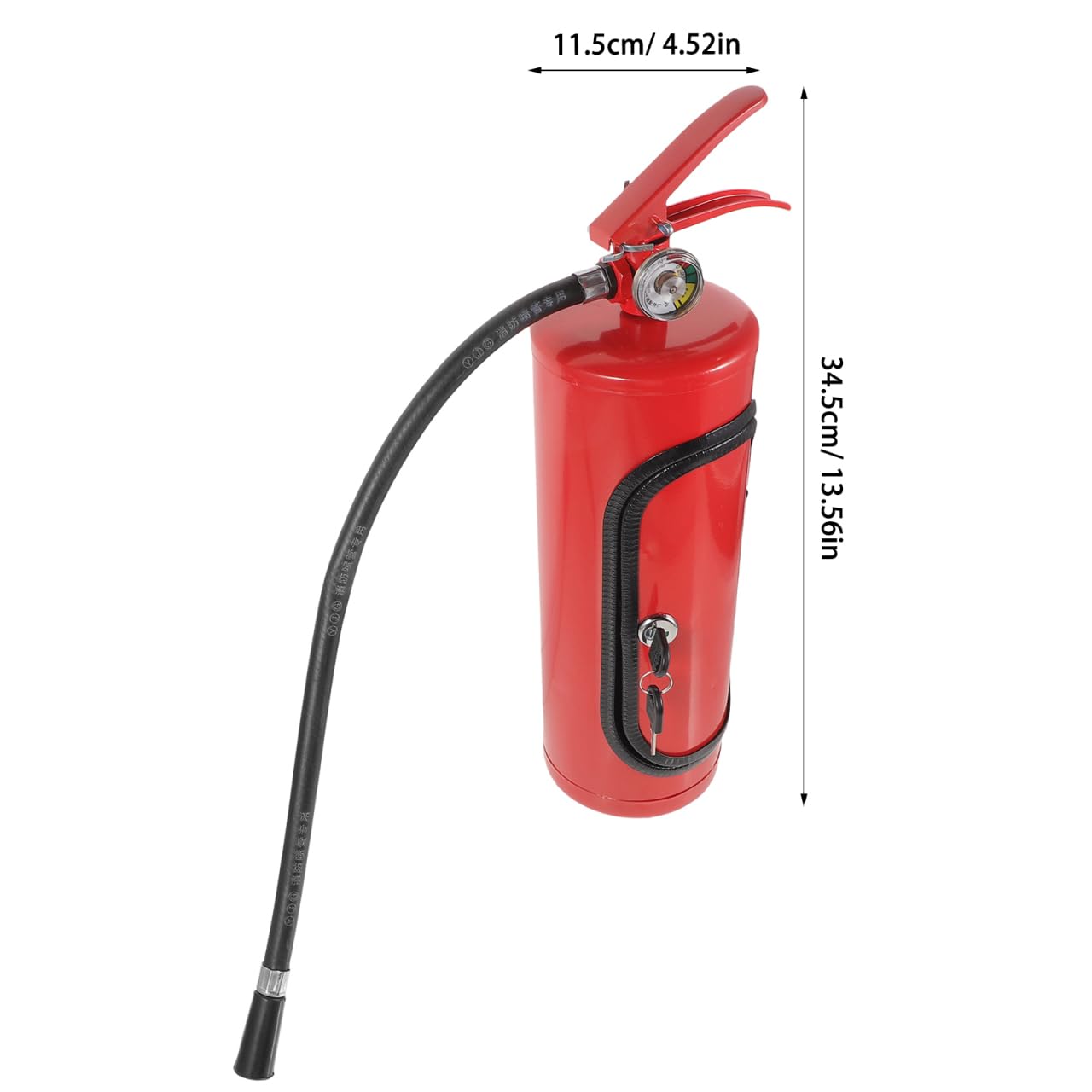 ABOOFAN Feuerlöscher Weinhalter Metall Whiskybar Weinkarton Geschenk für Feuerwehrleute Reise Dekoration Aufbewahrung