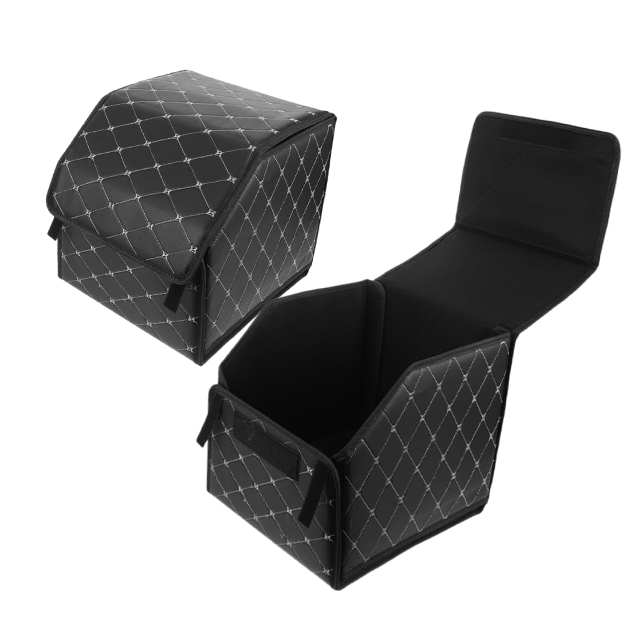 Boîtes de rangement pour coffre de voiture lot de 2 organisateurs pliables