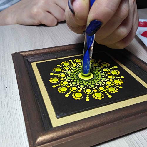 Definite Mandala Art Dot Painting Designer Acrylic Tools Set of 8 Pcs Mandal Tool and 5 Pcs Dotting Tool - Image 5