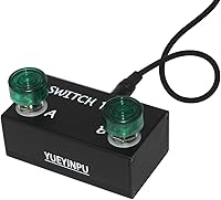Vista 1 de Pedal de interruptor de doble enganche para amplificadores de guitarra con cable TRS (interruptor dual de enganche)