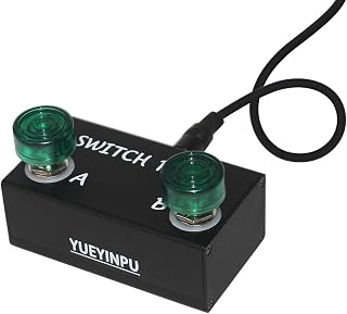Dual Latching Footswitch with TRS Cable