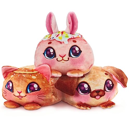 Cookeez Makery Ofen-Spielset in pink mit niedlichem Überraschungseffekt durch Verwandlung zu einen süß duftendem, warmen und interaktivem Plüsch: Mit Zubehör. Welche Überraschung wirst du backen