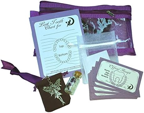 Tooth Fairy Helper Complete Keepsake and Note Kit with Bonus